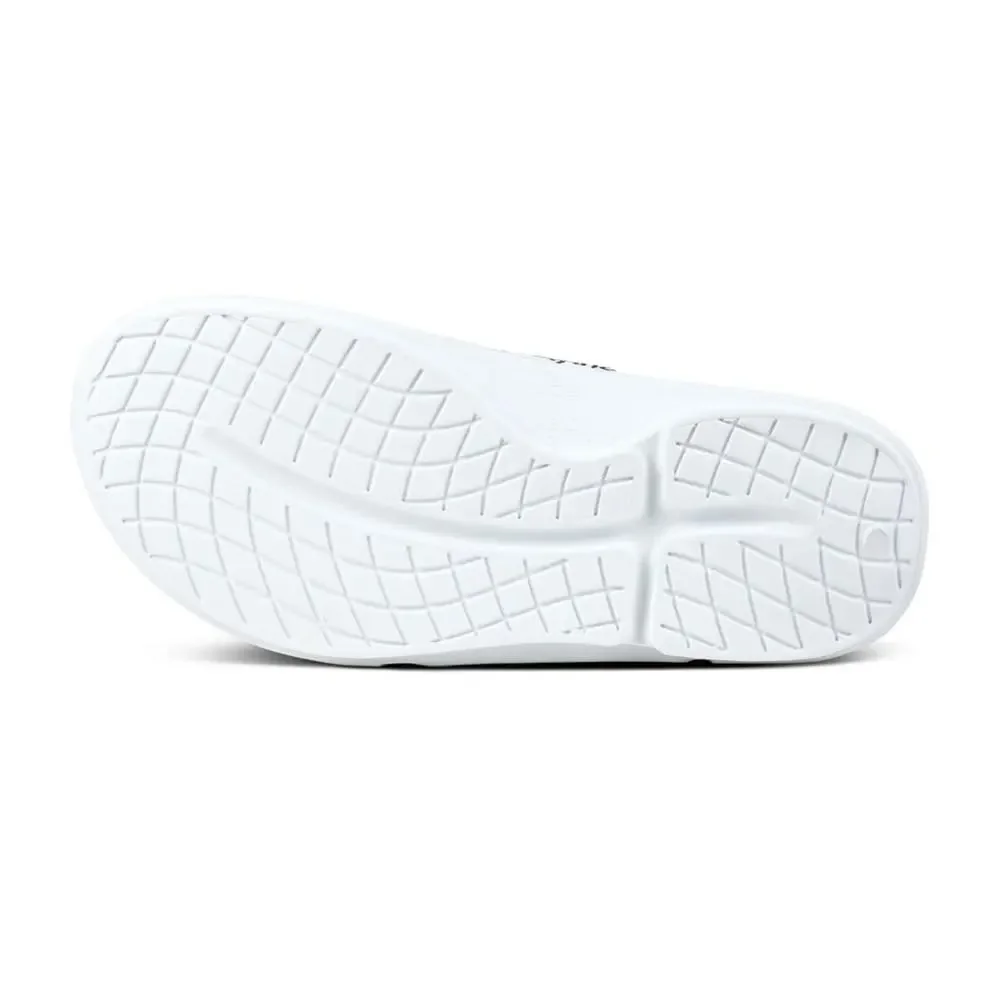 UNISEX OOAHH SPORT FLEX LIMITED SLIDE SANDAL (WHITE LABYRINTH)